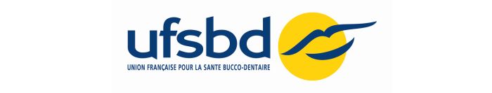 Logo de l'Union française pour la santé bucco-dentaire, organisme membre de l'ADF